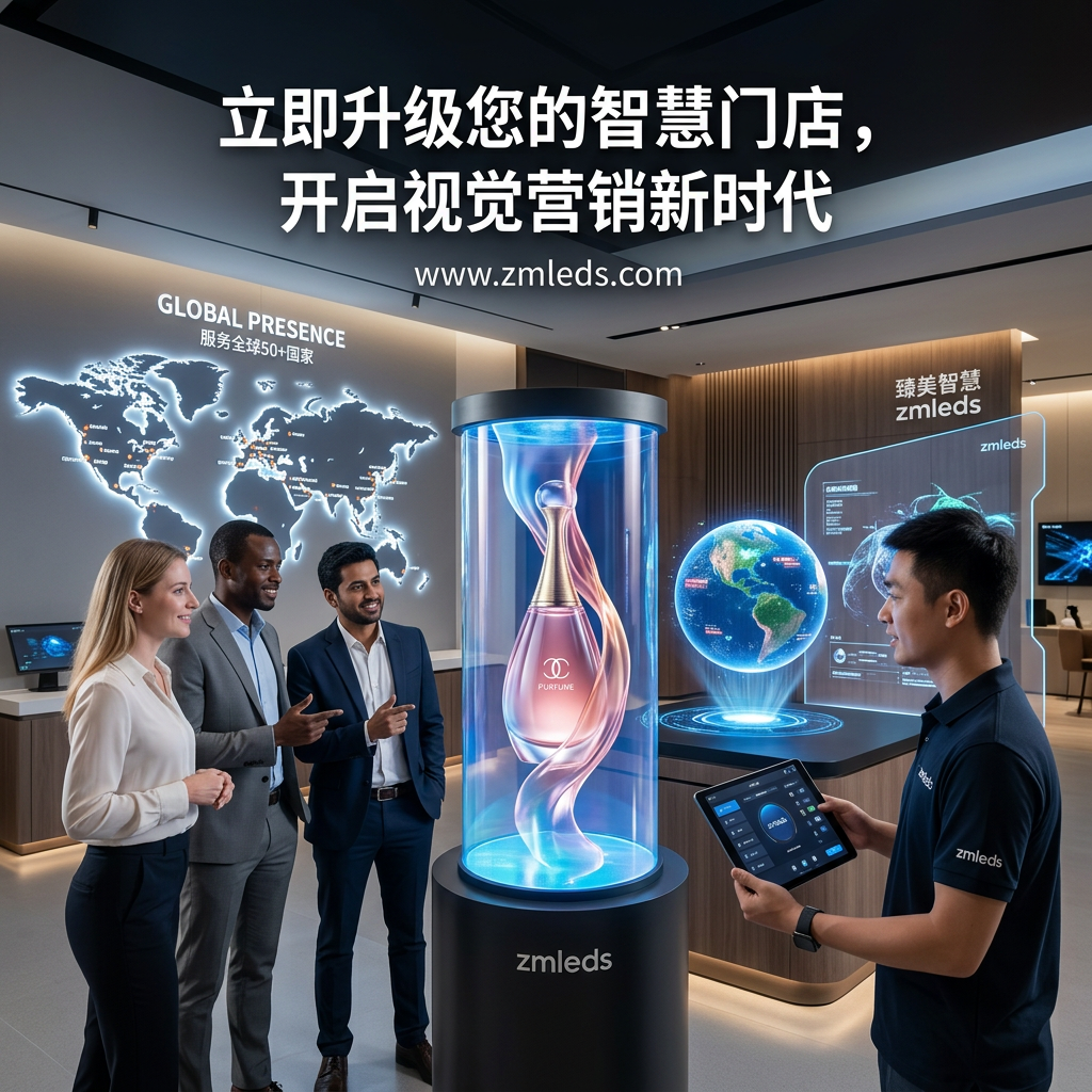 全息屏：奢侈品店与智慧零售的获客神器，进店率暴增300%的秘密
