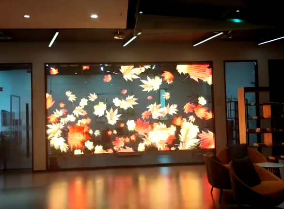 LED透明全息屏M系列 (固装)：最稳妥的选择